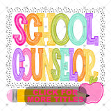 Transfer 002469 - Dalmatian Dot Frame School Occupations