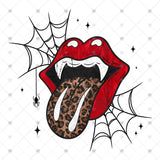 Transfer 002492 - Vampire Mouth with Leopard Tongue