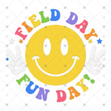 Transfer 002493 - Field Day Fun Day Smile White