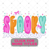 Transfer 002494 - Spooky Halloween Family Matching Set