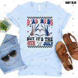 Transfer 002505 - Dead Inside But It's the 4th of July Skeleton Hand Heart