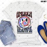 Transfer 002507 - America the Beautiful Skeleton Smile