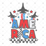 Transfer 002511 - America Lightning Bolt & Jets