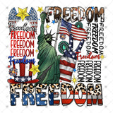 Transfer 002519 - Freedom Word Art