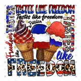 Transfer 002520 - Tastes Like Freedom Word Art