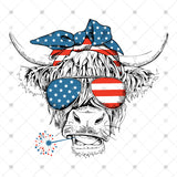 Transfer 002525 - Patriotic Cow