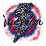 Transfer 002537 - Merica Lightning Bolt