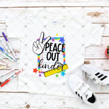 Transfer 002549 - Rainbow Stars Peace Out Pre-K