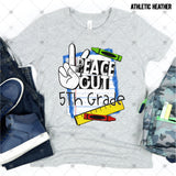 Transfer 002557 - Crayons Peace Out Pre-K