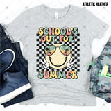 Transfer 002569 - Retro Schools Out for the Summer Smile