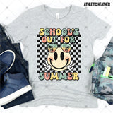 Transfer 002569 - Retro Schools Out for the Summer Smile