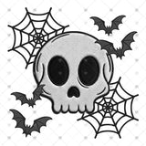 Transfer 002599 - Skull Bats and Spider Webs