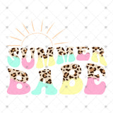 Transfer 002609 - Summer Babe Pastel and Leopard