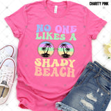 Transfer 002610 - No One Likes a Shady Beach Pastel Sunglasses