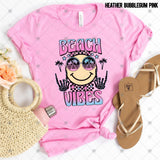 Transfer 002614 - Beach Vibes Smile with Sunglasses