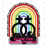 Transfer 002621 - Love is Love Rainbow