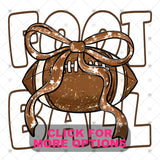 Transfer 002622 - Football Touchdown Coquette