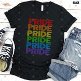 Transfer 002623 - Retro Pride Stacked Word Art