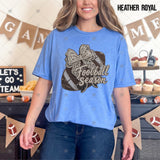 Transfer 002639 - Football Season Coquette Bow