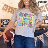 Transfer 002645 - Pastel Football Grid