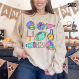 Transfer 002645 - Pastel Football Grid