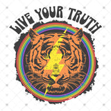Transfer 002657 - Live Your Truth Pride Tiger