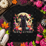 Transfer 002709 - Black Cat Energy *Halftone/Black Knockout*