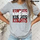 Custom Transfer 0041 - School Spirit Stacked Word Art