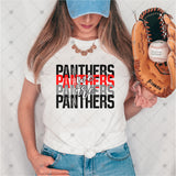 Custom Transfer 0041 - School Spirit Stacked Word Art