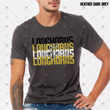 Custom Transfer 0041 - School Spirit Stacked Word Art