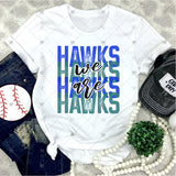 Custom Transfer 0041 - School Spirit Stacked Word Art