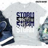Custom Transfer 0041 - School Spirit Stacked Word Art