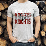 Custom Transfer 0041 - School Spirit Stacked Word Art