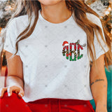 Custom Transfer 0004 - Christmas Monogram