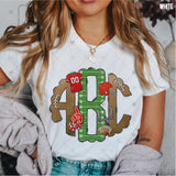 Custom Transfer 0011 - Red Football Monogram