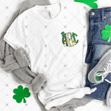 Custom Transfer 0061 - St. Patrick's Day Leopard Monogram