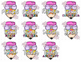 Transfer 001469 - Pencil Party School Occupation Set