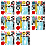 Transfer 001465 - Back to School Collage Boy Grade Set
