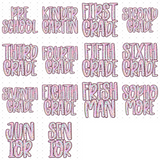 Transfer 001397 - Dottie Scribble Grade Set