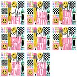 Transfer 001466 - Back to School Collage Girl Grade Set