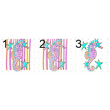 Transfer 000521 - Summer Seahorse