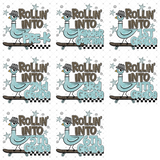 Transfer 001467 - Rollin' Into Skateboard Grade Set