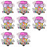Transfer 001468 - Pencil Party Teacher Grade Set