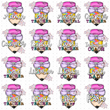 Transfer 001469 - Pencil Party School Occupation Set