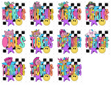 Transfer 002391 - Checkered Smile Mascots