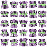 Transfer 002236 - Spooky Purple & Green Mascots