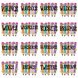 Transfer 001394 - Colorful Pencil Mascots