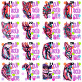 Transfer 002061 - Loud Proud Polka Dot Mascots
