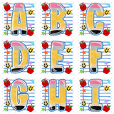 Transfer 000938 - Pencil Alphabet Set