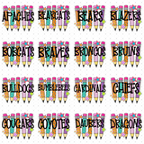 Transfer 001394 - Colorful Pencil Mascots